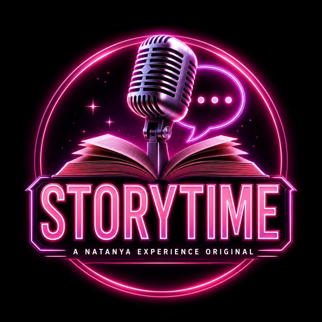 Storytime podcast series logo