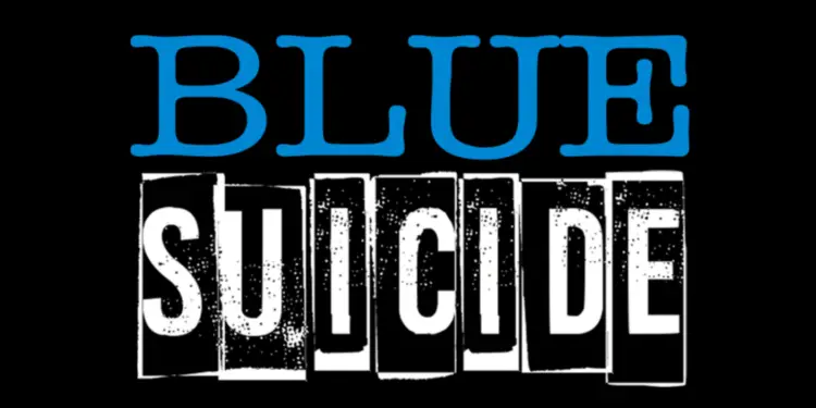 Moment of Silence BLUE logo Moment of Silence BLUE Suicide logo